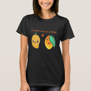 T-shirt Il Faut Deux À Mango Cute Tango Mango Fruit Roman