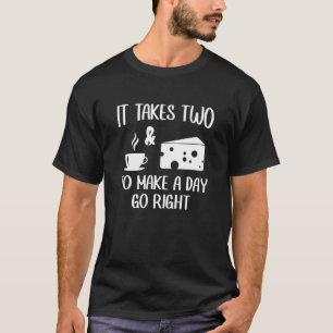 T-shirt Il Faut Deux Pour Faire Un Jour Partir À Droite Go