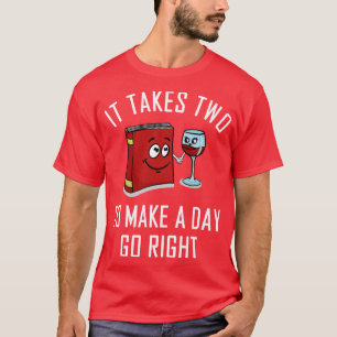 T-shirt Il Faut Deux Pour Faire Un Jour Réserver À Droite