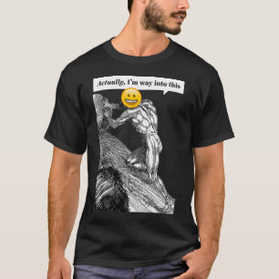 T-shirt Il faut imaginer Sisyphus heureux 1