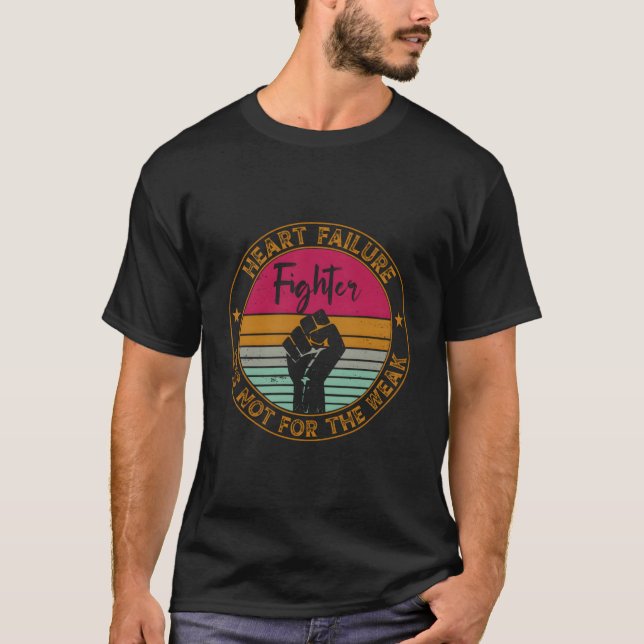T-shirt Il Guerrier de la sensibilisation à l'échec Maladi (Devant)