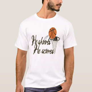T-shirt Il le tire… marque