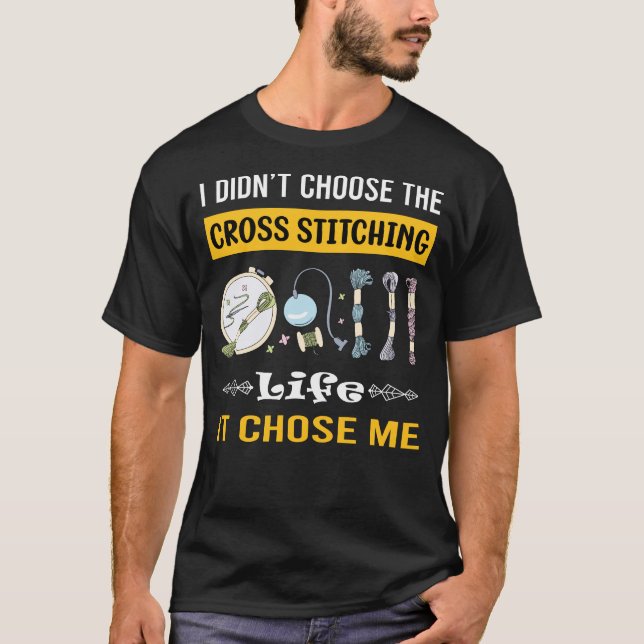 T-shirt Il M'A Choisi Croisement (Devant)