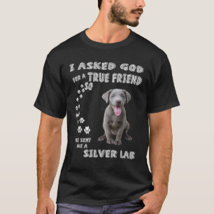 T-shirt Il M'A Envoyé Un Laboratoire D'Argent