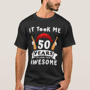 T-shirt Il M'A Fallu 50 Ans Pour Regarder Ce Superbe Baseb