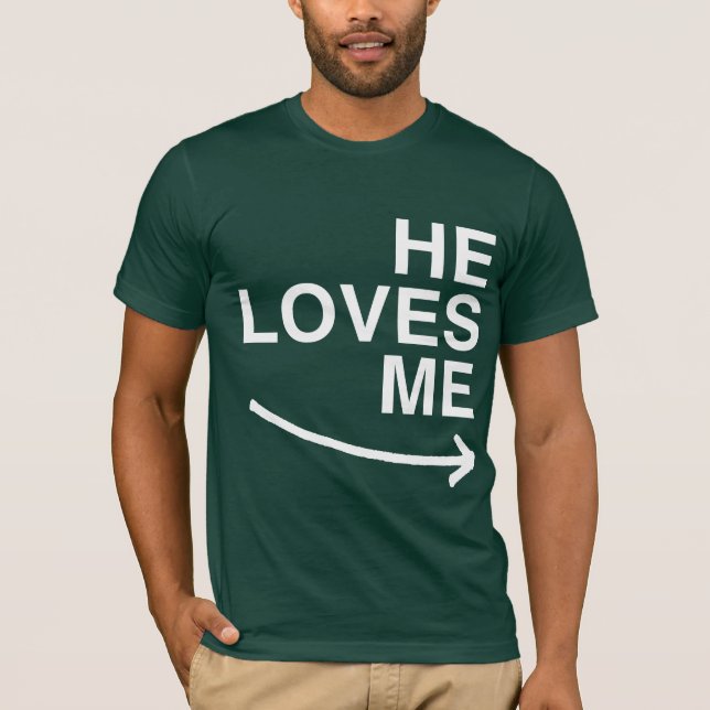 T-shirt Il m'aime (droit) - .png (Devant)