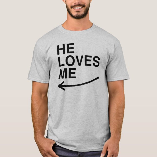 T-shirt Il m'aime (gauche).png (Devant)
