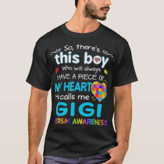T-shirt Il m'appelle Gigi Shirt - Sensibilisation sur l'au