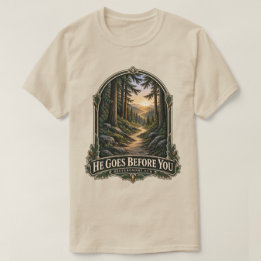 T-shirt Il Marche Devant Vous Sentier de la Forêt Deutéron