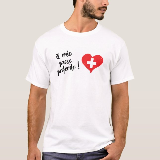 T-shirt Il mio paese (Devant)