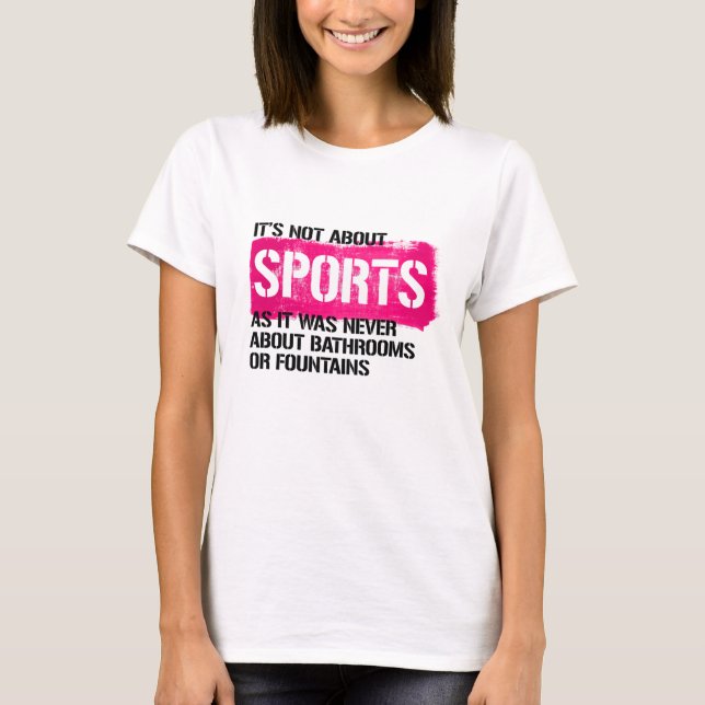 T-shirt Il ne s'agit pas de sport (Devant)