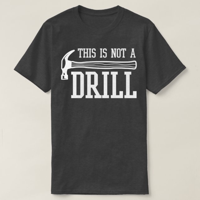T-shirt Il Ne S'Agit Pas D'Un Dragage Avec Un Engin À Mart (Design devant)
