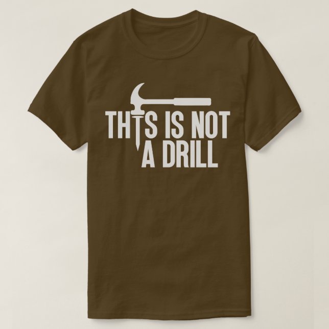 T-shirt Il Ne S'Agit Pas D'Un Exercice 6 (Design devant)
