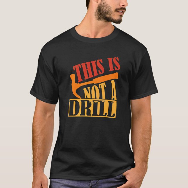 T-shirt Il Ne S'Agit Pas D'Un Faisceau De Construction De  (Devant)