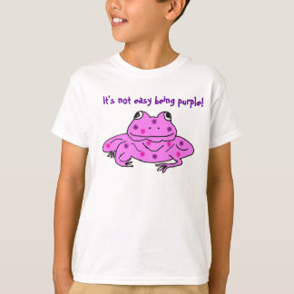 T-shirt Il n'est pas être facile pourpre ! équipement de