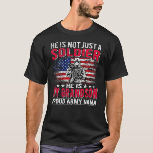 T-shirt Il N'Est Pas Juste Un Solide Il Est Mon Petit-Fils