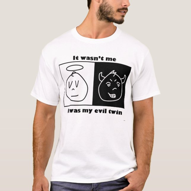 T-shirt Il n'était pas moi (Devant)