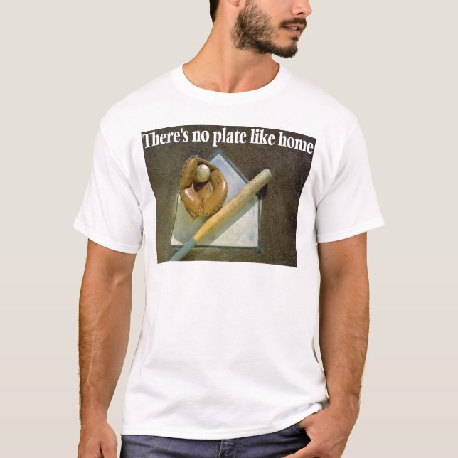 T-shirt Il n'y a aucun plat comme la maison (Devant)