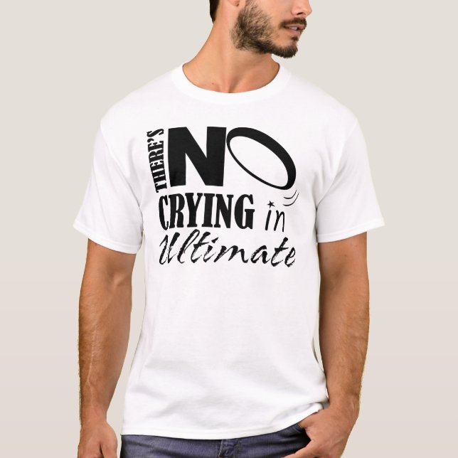 T-shirt Il n'y a aucun pleurer dans final (Devant)