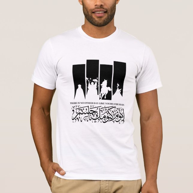 T-SHIRT IL N'Y A PAS D'AUTRE JOUR COMME LE VÔTRE O'HUSSAIN (Devant)