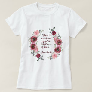 T-shirt Il n'y a pas de Citation de charme Austen femmes