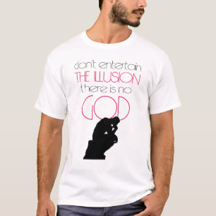 T-shirt Il n'y a pas de Dieu