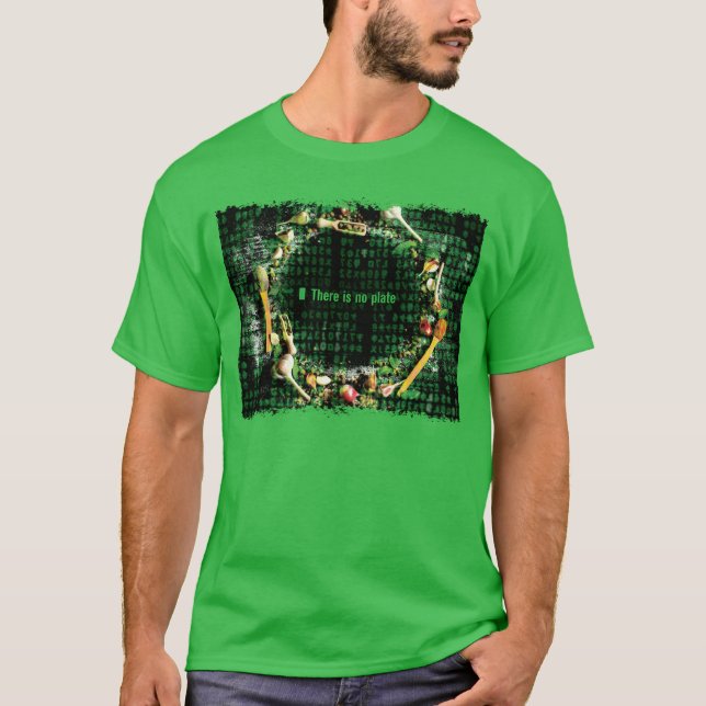 T-shirt Il n'y a pas de garçon en plaque (Devant)