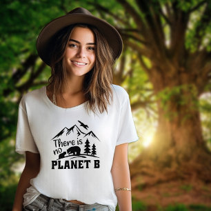 T-shirt Il n'y a pas de planète B, activisme végétal