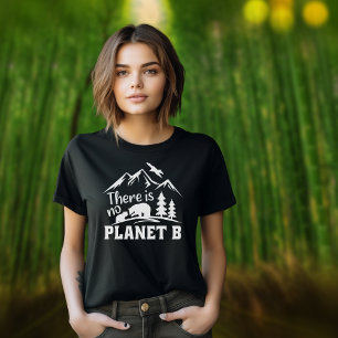T-shirt Il n'y a pas de planète B, activisme végétal