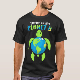 T-shirt Il N'Y A Pas De Planète B Climat De l'environnemen