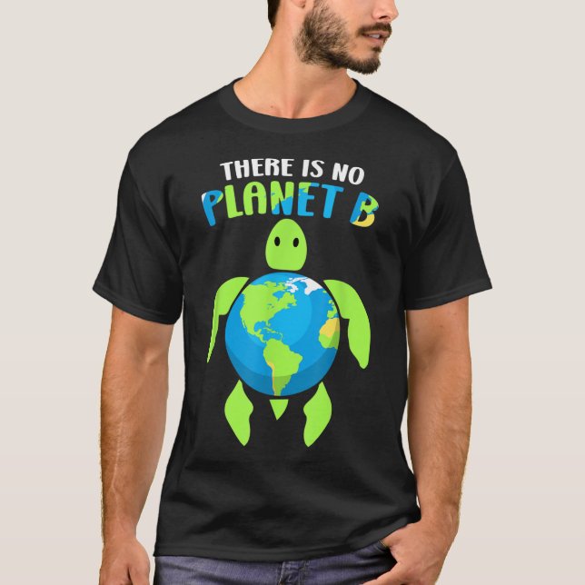 T-shirt Il N'Y A Pas De Planète B Climat De l'environnemen (Devant)