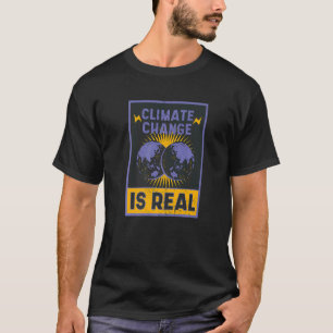 T-shirt Il N'Y A Pas De Planète B Le Changement Climatique
