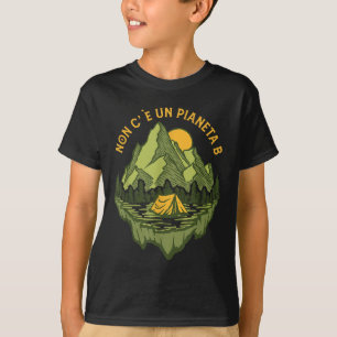 T-shirt Il N'Y A Pas De Planète B Mère Terre De l'environn
