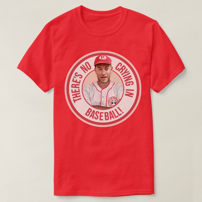 T-shirt Il N'Y A Pas De Pleurage Au Baseball (Design devant)