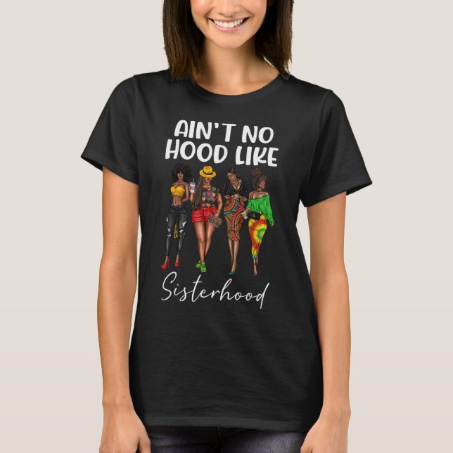 T-shirt Il n'y a pas de quartier comme la fraternité fémin (Devant)