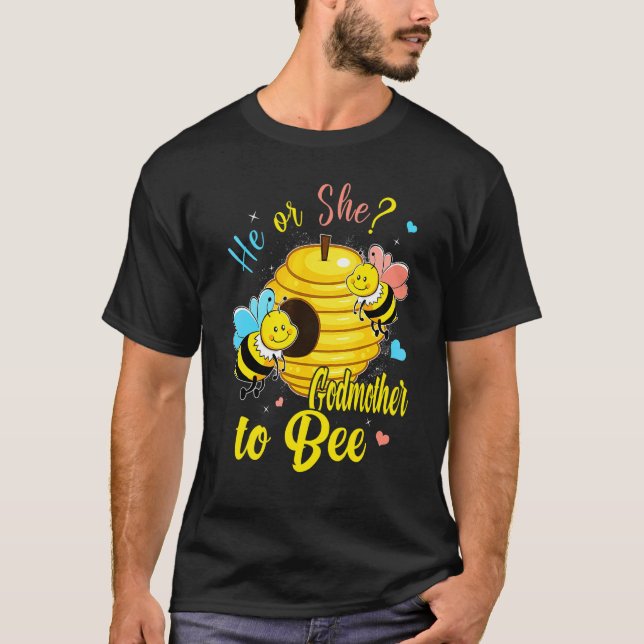 T-shirt Il Ou Elle A Donné Mère À Être Bab Faire-part Sexe (Devant)