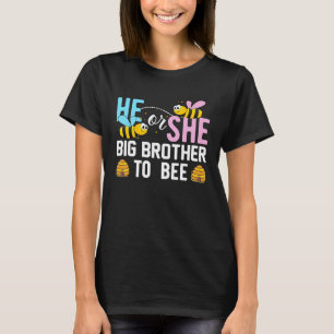 T-shirt Il Ou Elle Big Brother À Être Mignonne Genre Révél