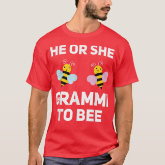 T-shirt Il Ou Elle Grammi À Être En Correspondant Bébé Gen