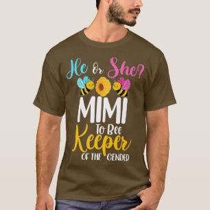 T-shirt Il Ou Elle Mimi D'Être Sexe Révéler Baby shower Pa