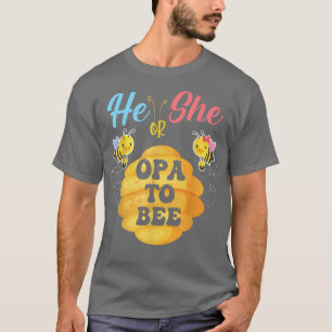 T-shirt Il Ou Elle OPA À Être Ce Que Sera La Révea Genre