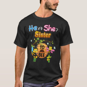 T-shirt Il Ou Elle Soit Soeur Être Sexe Révéler Bébé Moth