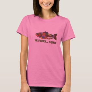 T-shirt Il pêche, je piquent
