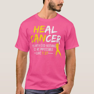 T-shirt Il peut guérir le cancer chemise des lauréats du c