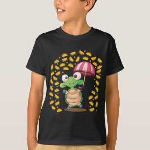 T-shirt Il pleut des Tacos Turtle