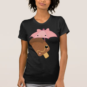T-shirt il pleut la crème glacée de chocolat
