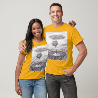 T-shirt Il pleut parfois quand vous le voulez à Dessin de