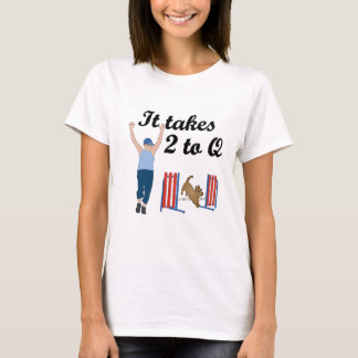 T-shirt Il prend 2 à Q