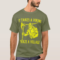 Il prend Viking pour raser un village #