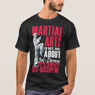 T-shirt Il s'agit de l'autodiscipline Karate Jiu Jitsu 1