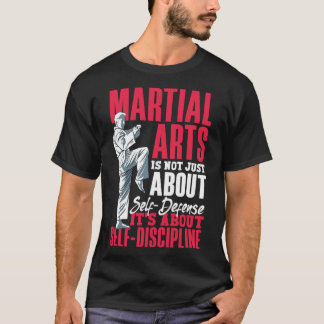T-shirt Il s'agit de l'autodiscipline Karate Jiu Jitsu 1